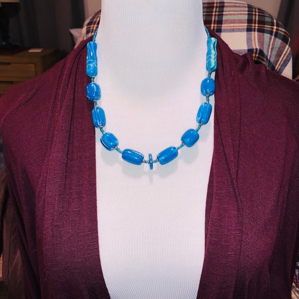 Authentic*FROM AFRICA African made&beaded necklace